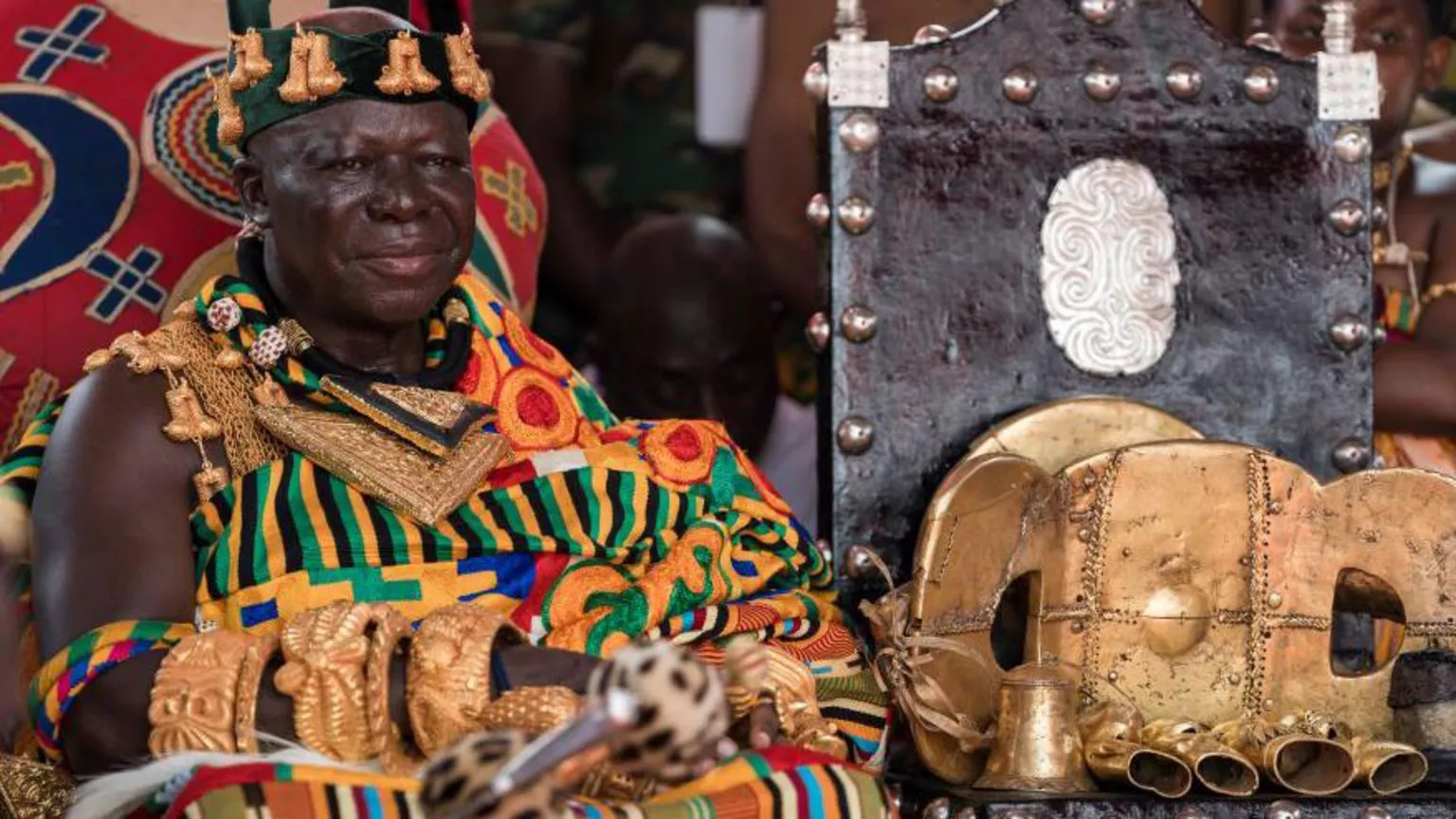 Ghana’s Asante king receives 130 returned artefacts from UK and South Africa