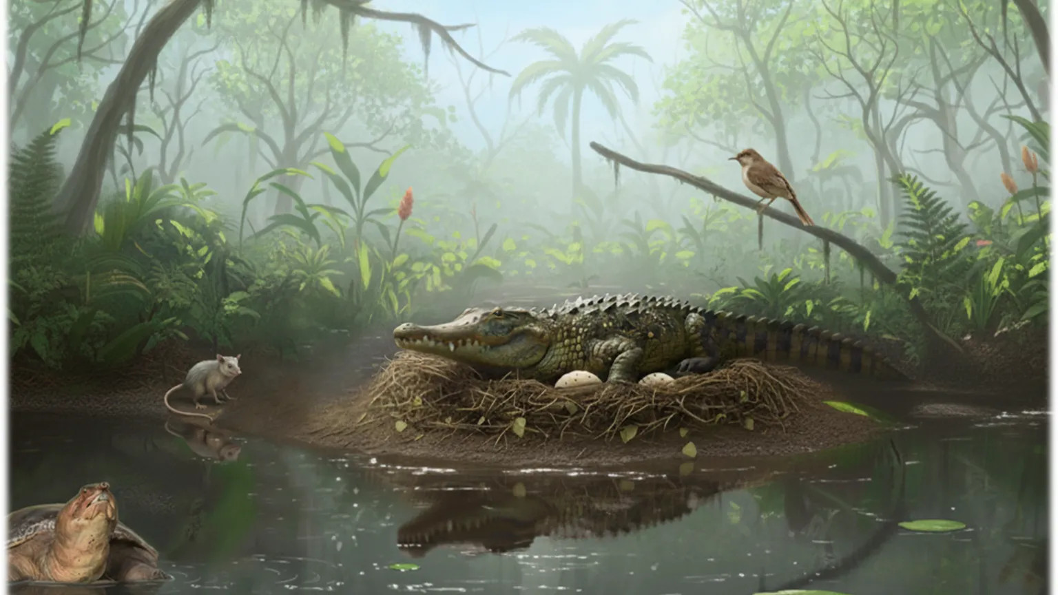 Australia’s oldest crocodile eggshells hint at tree-climbing ‘drop crocs’