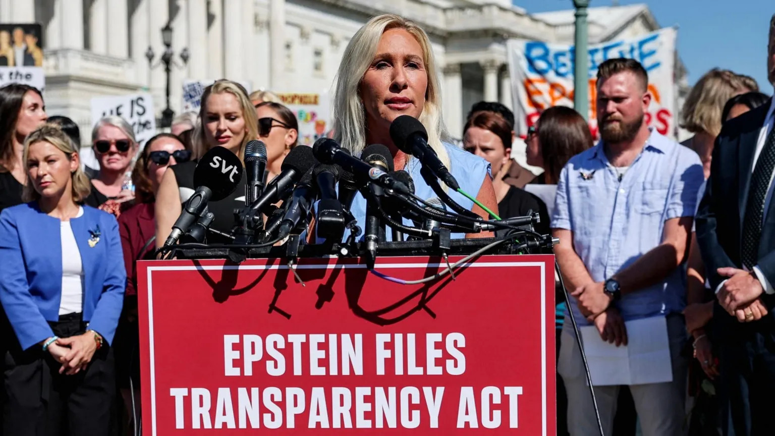 Greene defies Trump over Epstein files, calls his ‘traitor’ label dangerous