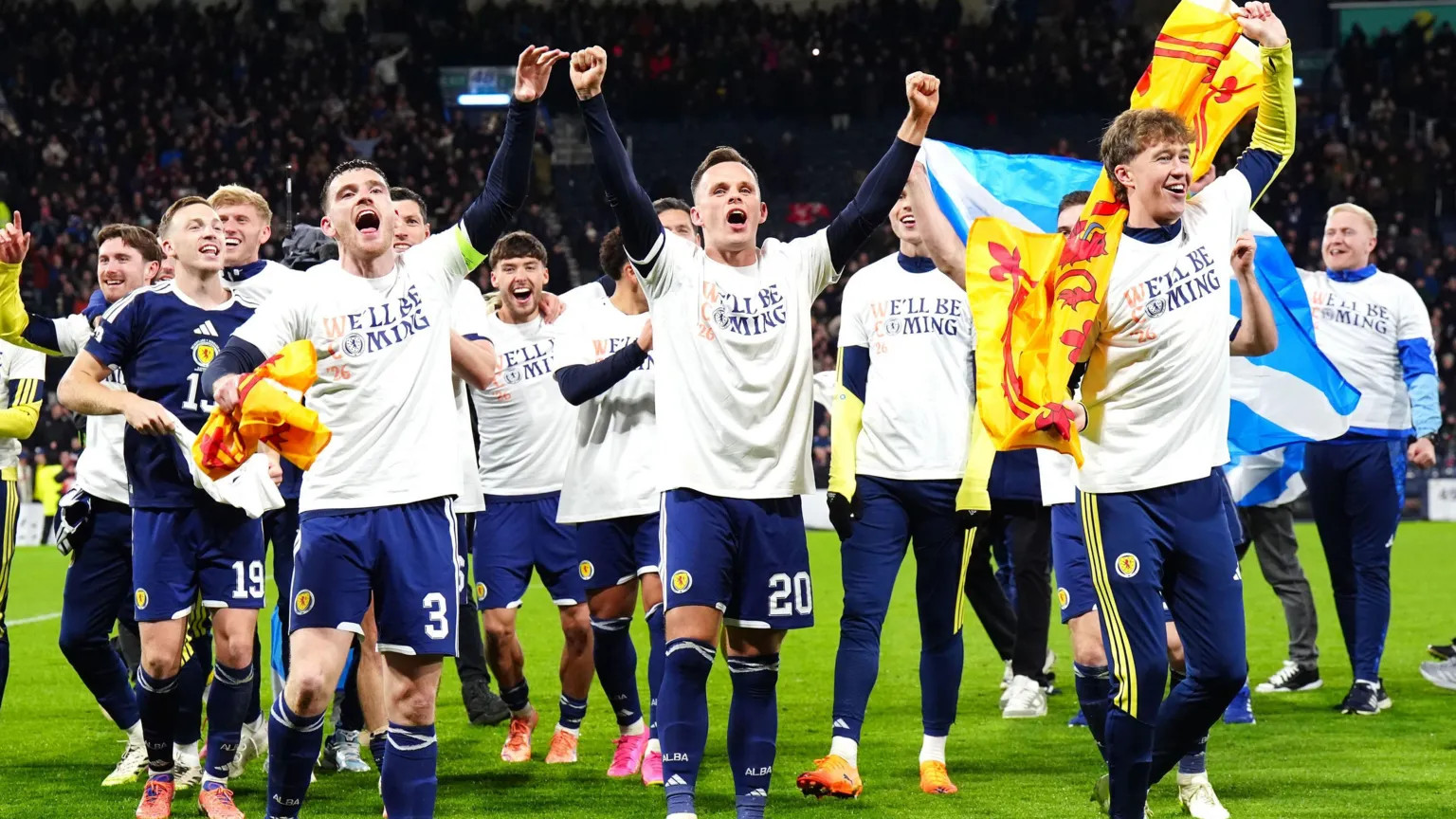 UEFA apologises after removing Scotland fans’ World Cup celebration videos