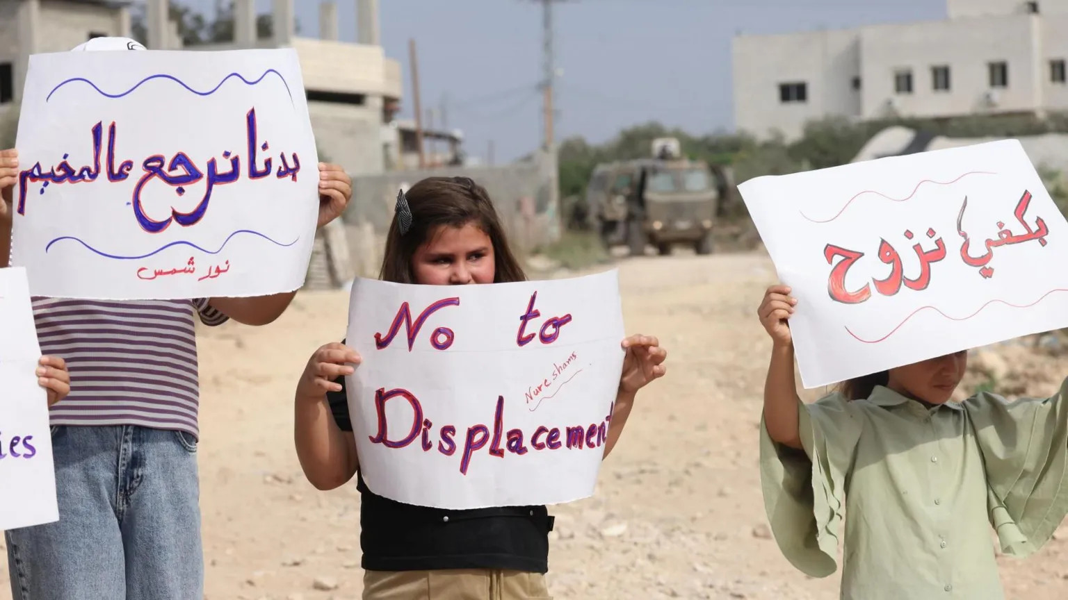 Displaced Palestinians Face Uncertain Future After West Bank Camp Demolitions