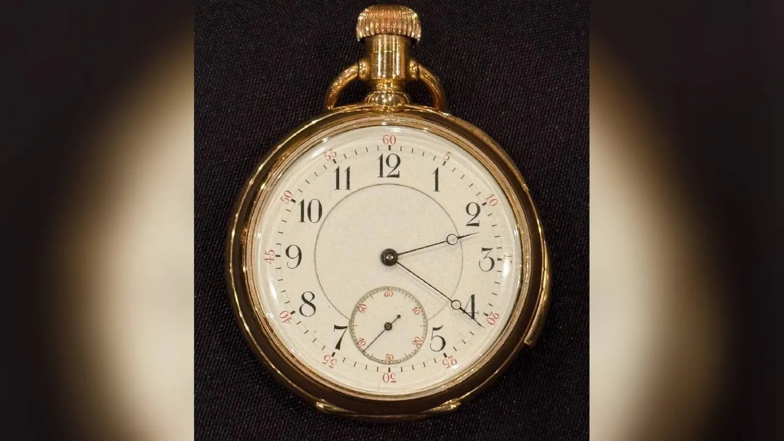 Titanic passenger’s gold pocket watch sells for record £1.78m at auction