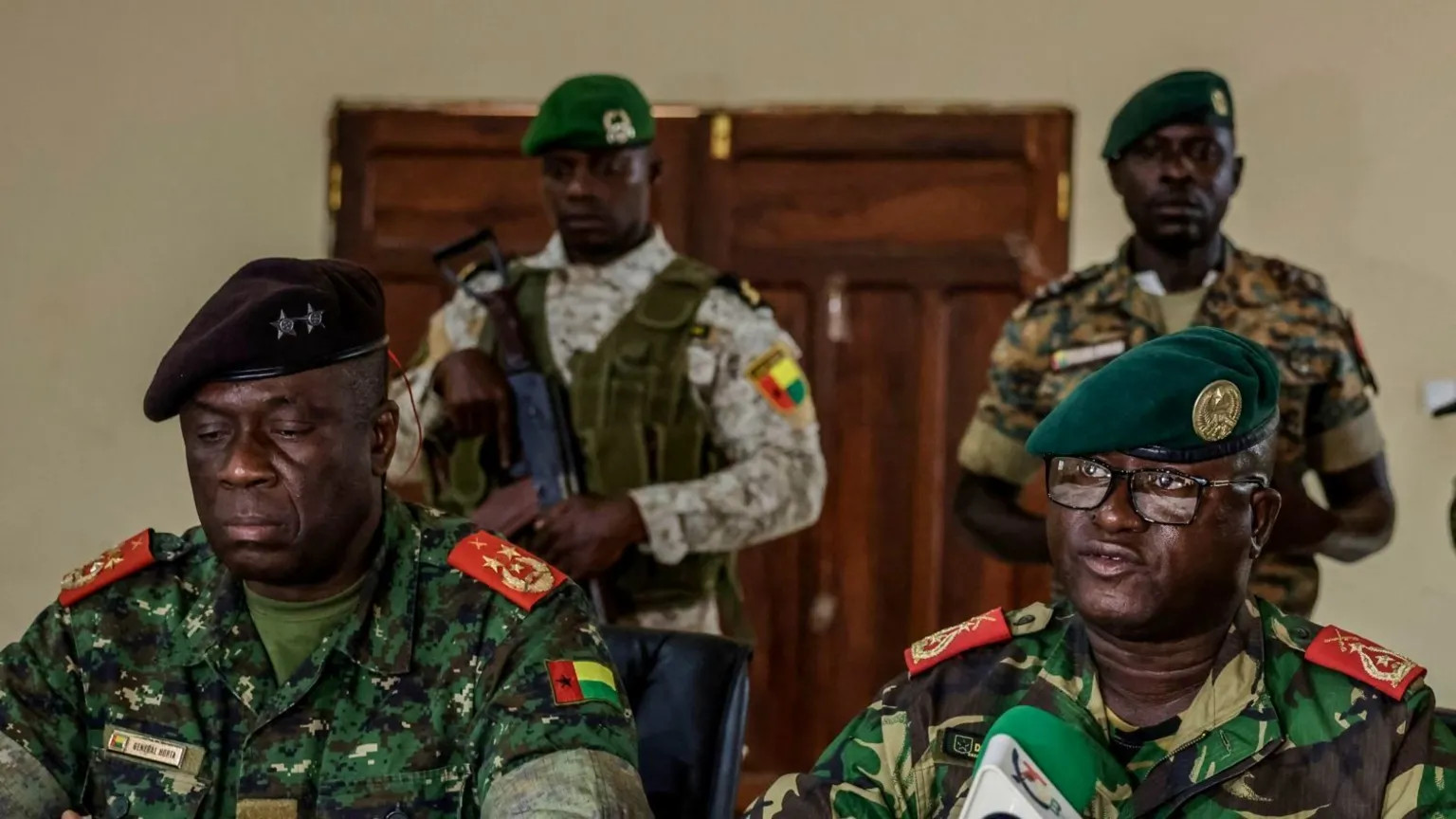 Guinea-Bissau military declares coup as president reportedly detained