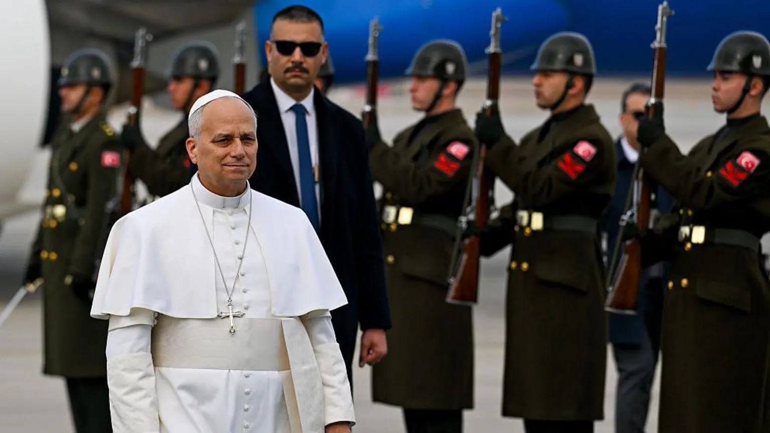 Pope Leo XIV begins first foreign trip with calls for unity in Turkey and Lebanon