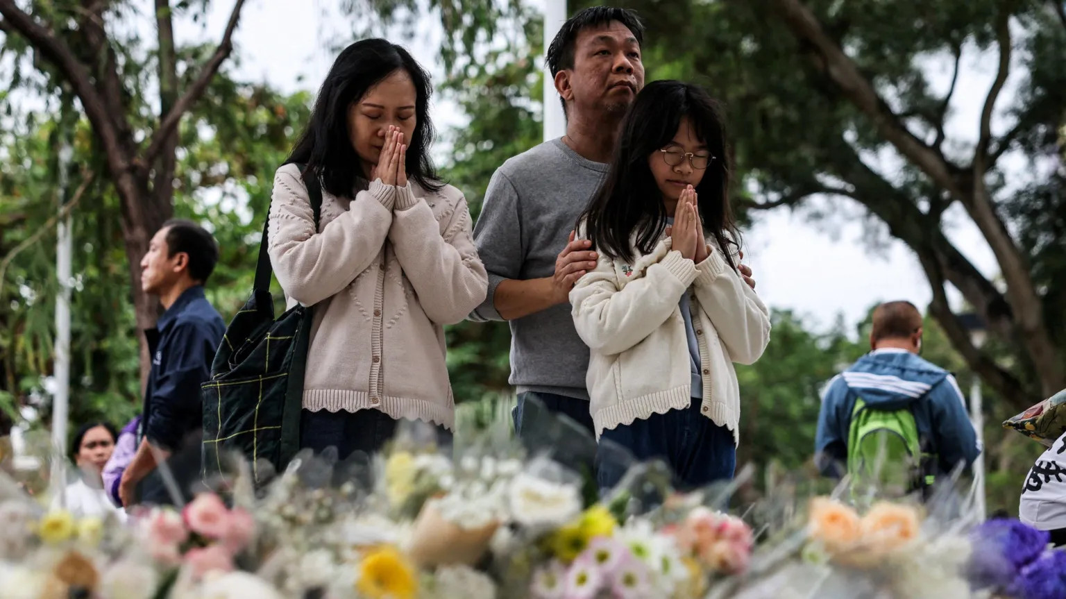 Hong Kong Fire Death Toll Rises to 146 as Investigation Expands