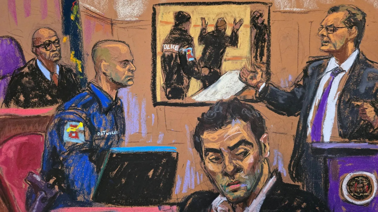 Pennsylvania officer's scepticism led to arrest of NYC CEO shooting suspect