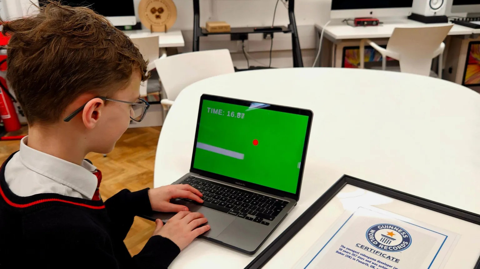 11-year-old from Wales sets Guinness World Record for youngest male game developer
