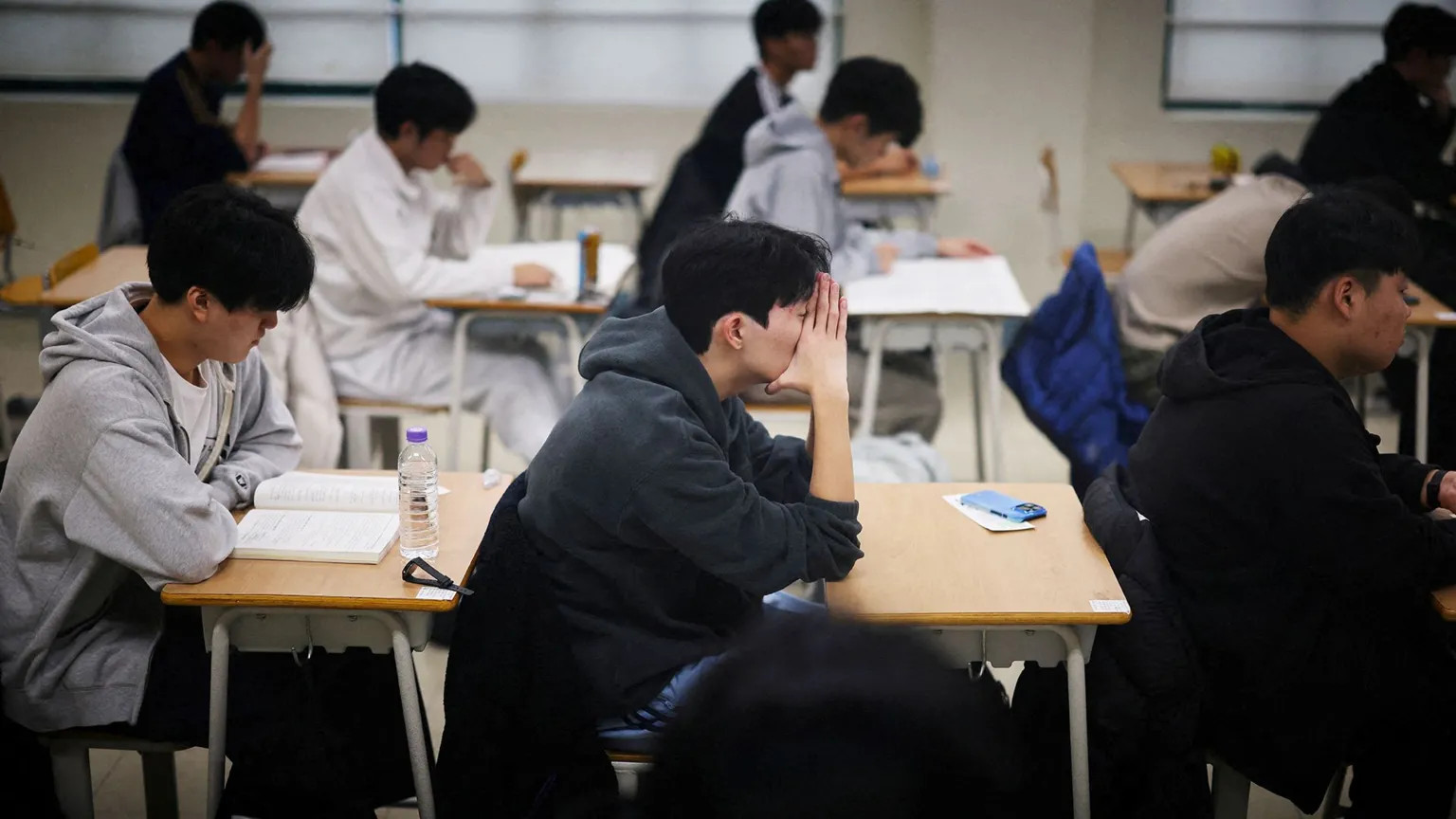 South Korea's Suneung English test sparks outrage, top official resigns