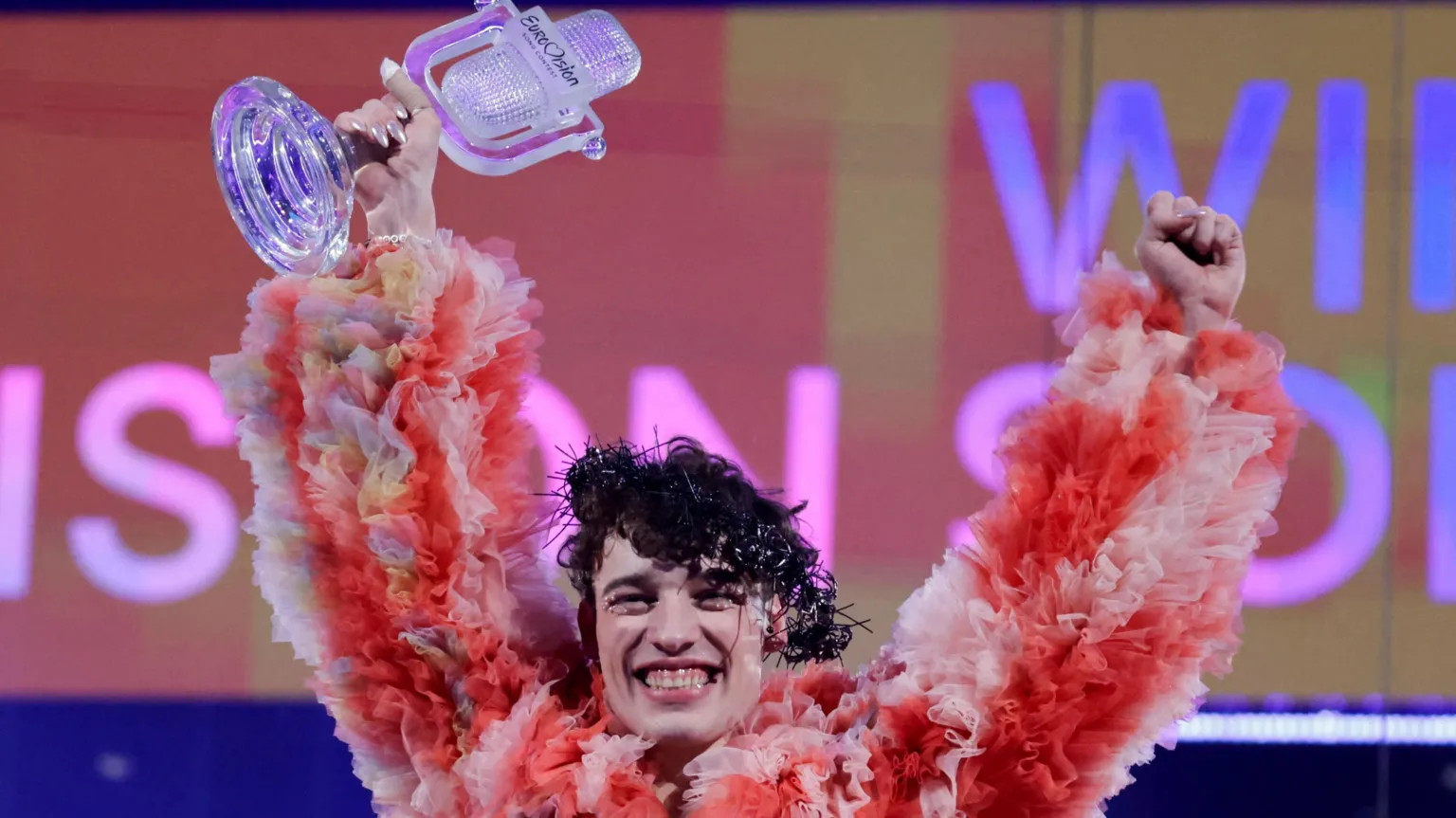 Eurovision winner Nemo returns trophy over Israel's continued participation