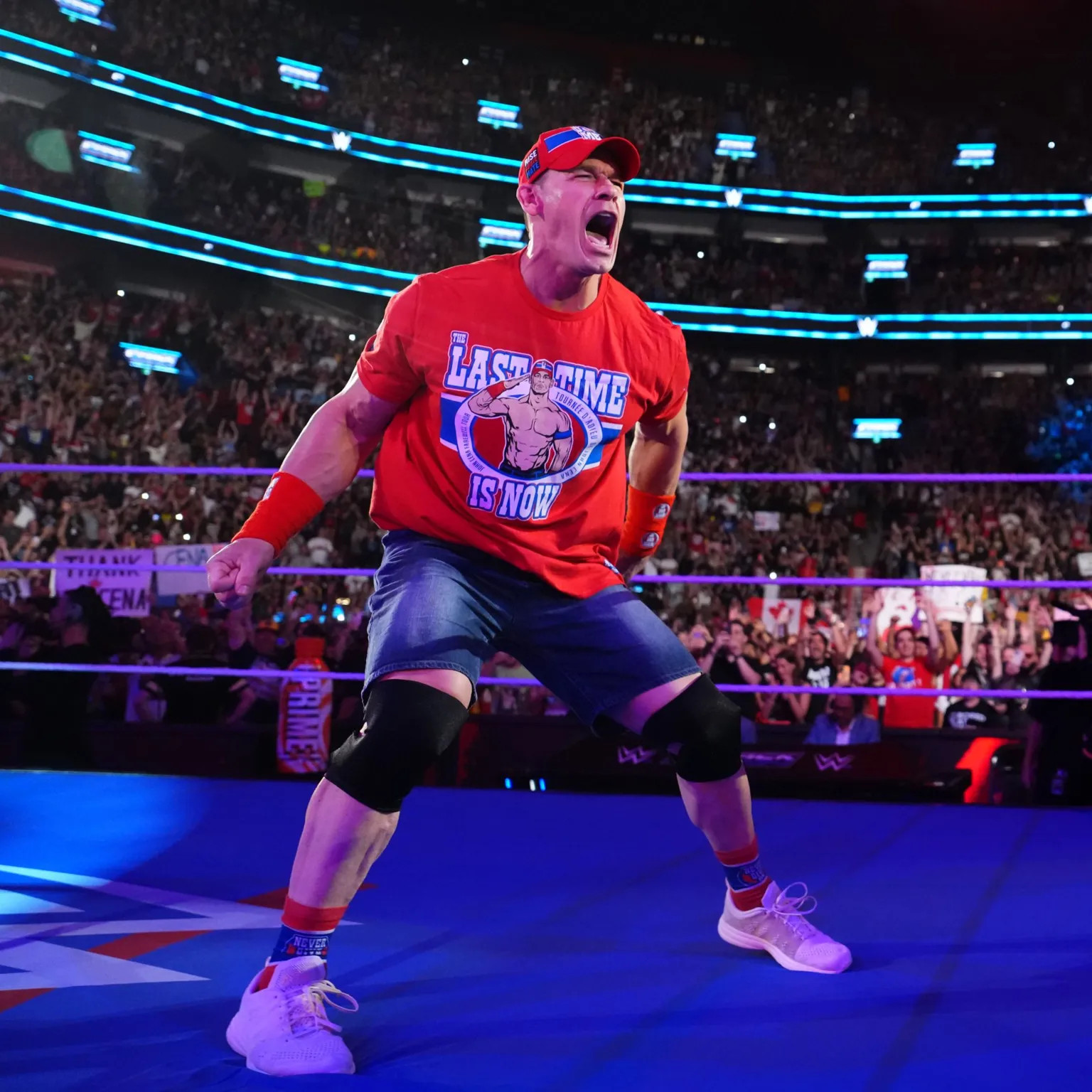 John Cena bids farewell in final wrestling match tonight in Washington DC