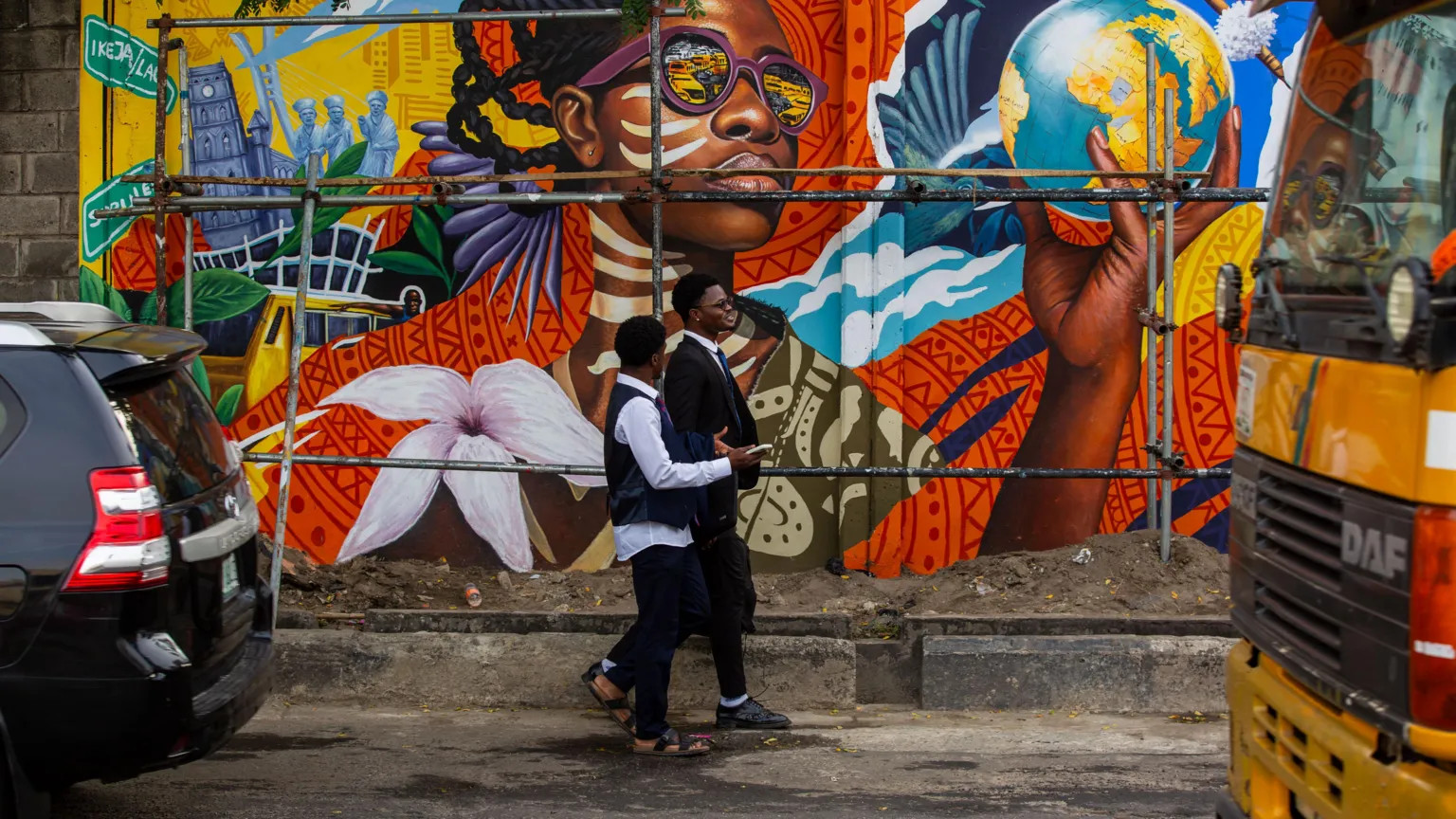 Lagos hosts first street art festival transforming city into open-air gallery