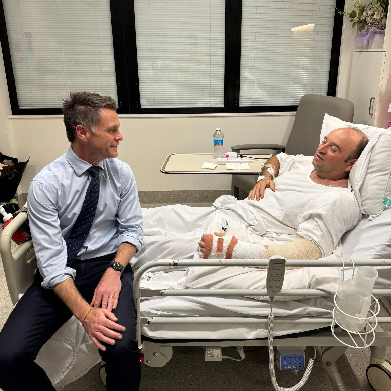 Bondi attack hero shot multiple times after disarming gunman