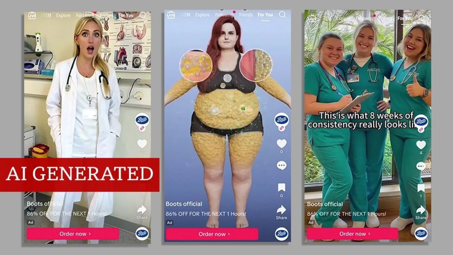 TikTok removes fake Boots ads for weight loss drugs after complaints