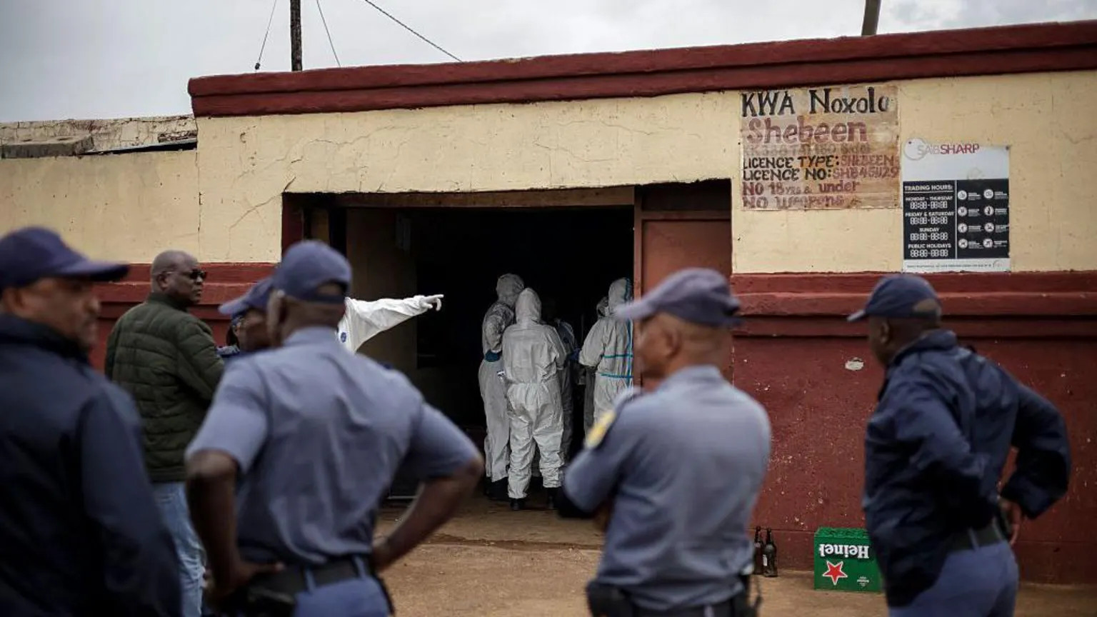 Eleven arrested in deadly South Africa tavern shooting linked to illegal mining feuds