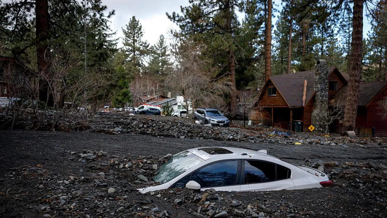 California storms kill three, trigger floods and mudslides