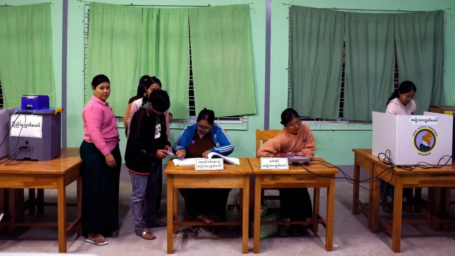 Myanmar holds disputed election amid civil war and crackdowns