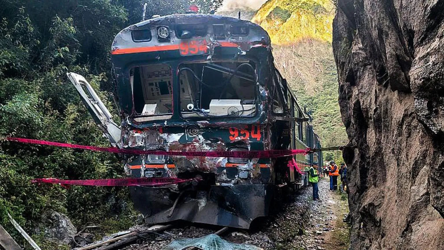 Fatal train collision near Machu Picchu leaves one dead and 40 injured