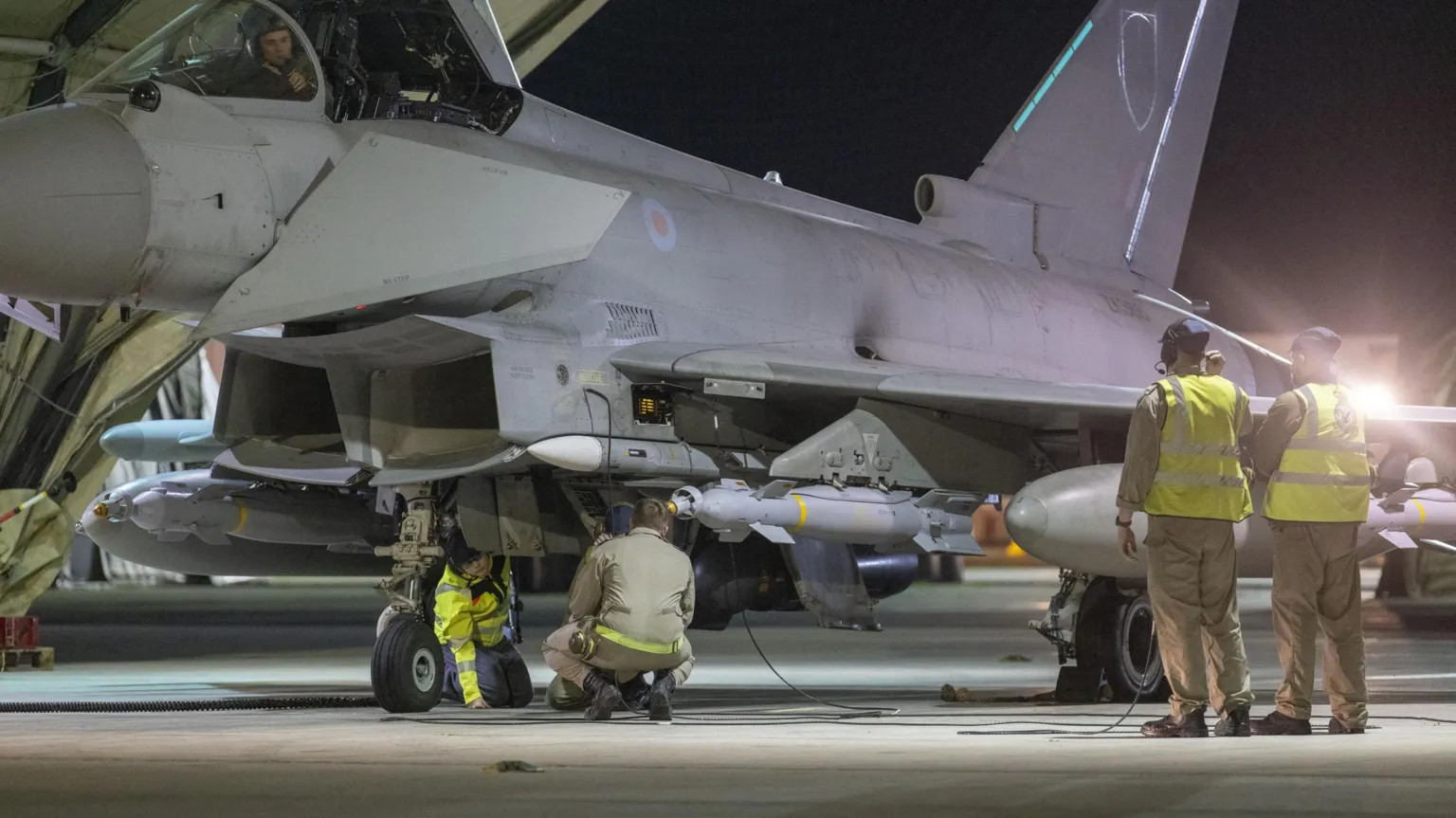 UK and France conduct joint airstrike on IS arms cache in Syria