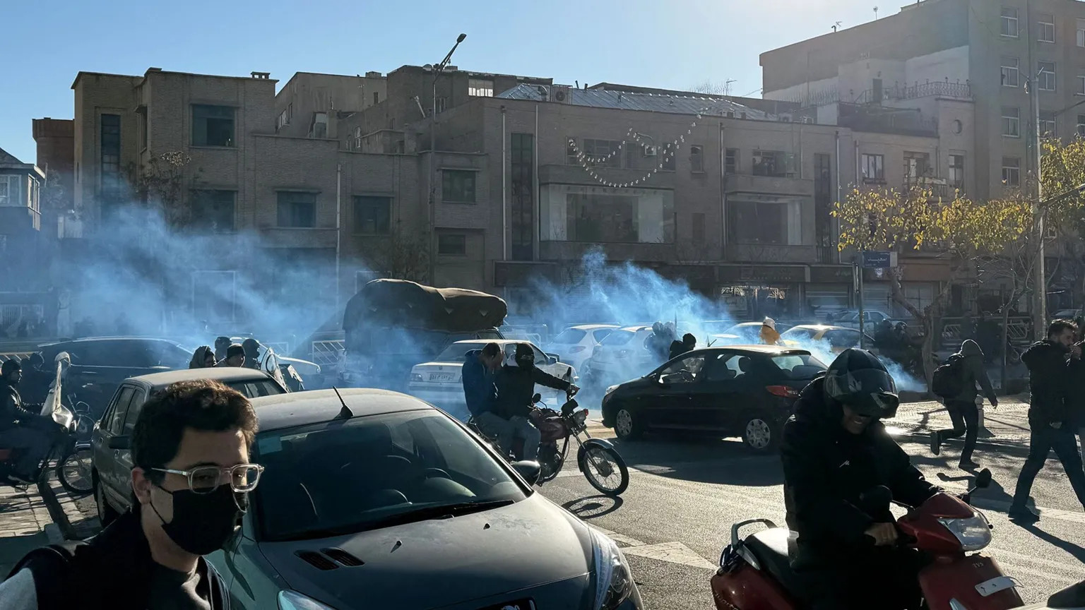 Iran protests enter ninth day amid economic crisis and US warnings