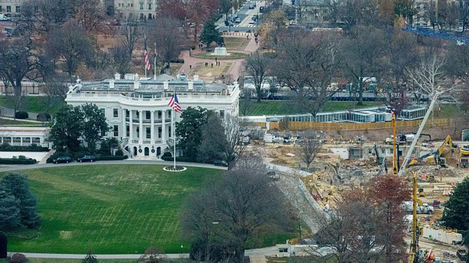 White House East Wing demolished for $400m ballroom despite preservation concerns