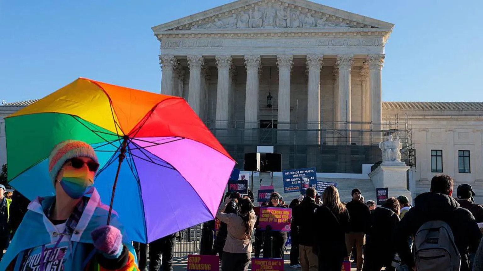 US Supreme Court leans toward upholding state bans on transgender athletes in female sports