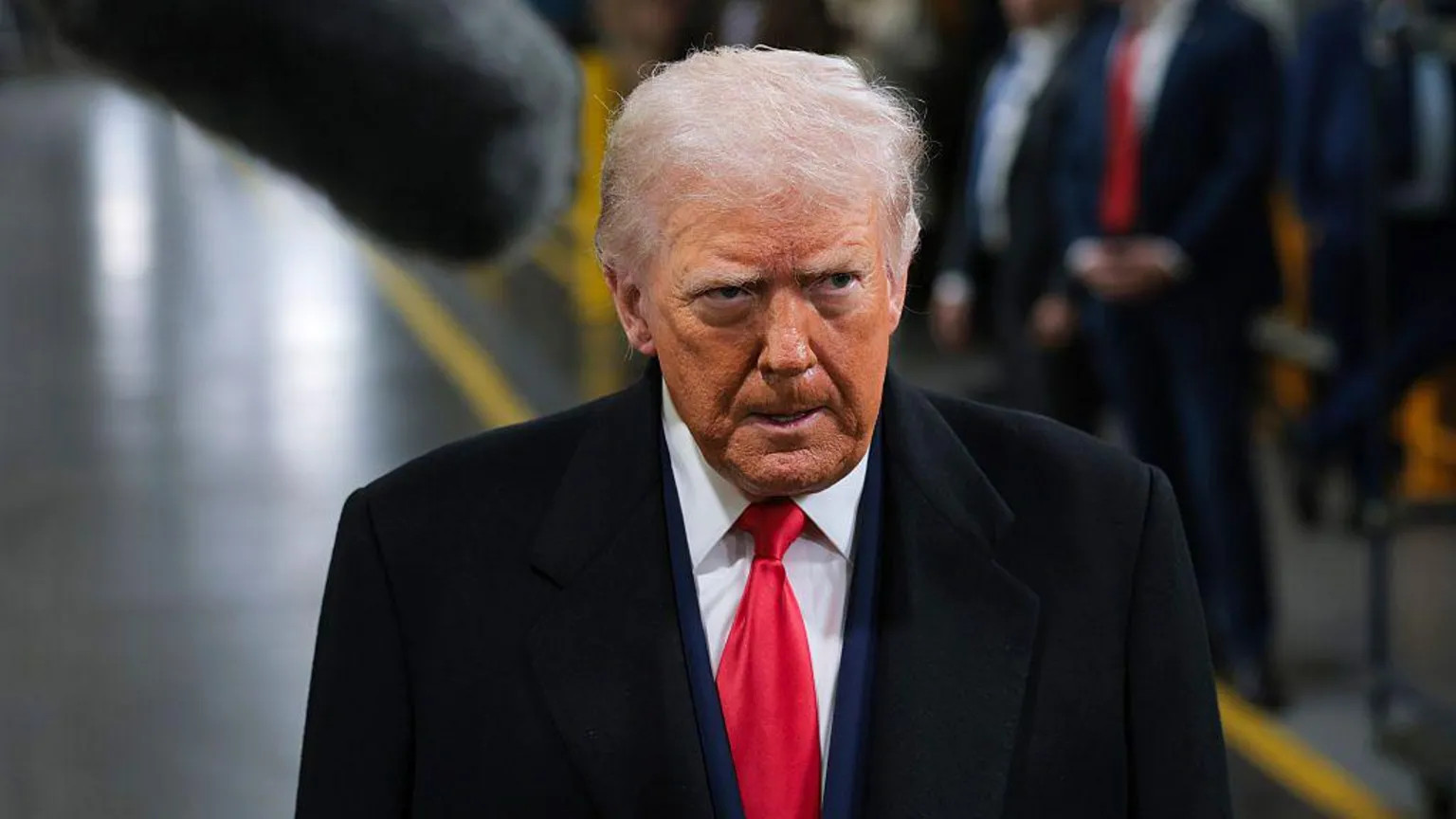 White House defends Trump after middle-finger gesture at Detroit heckler