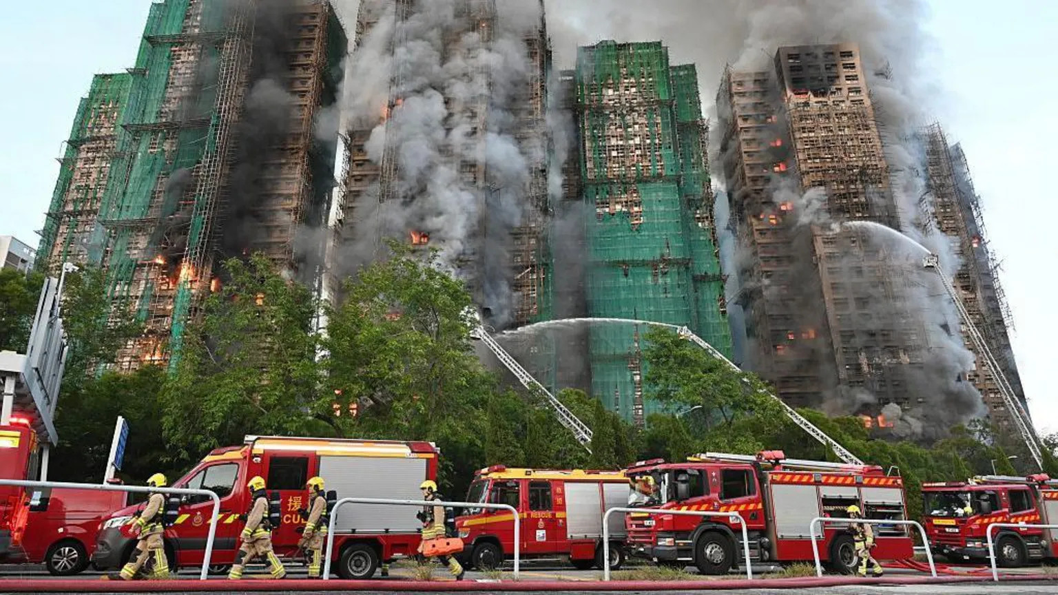 Hong Kong fire death toll rises to 168, police confirm