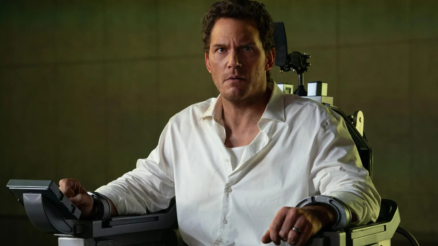 Chris Pratt trades superhero boots for barefoot AI courtroom thriller Mercy