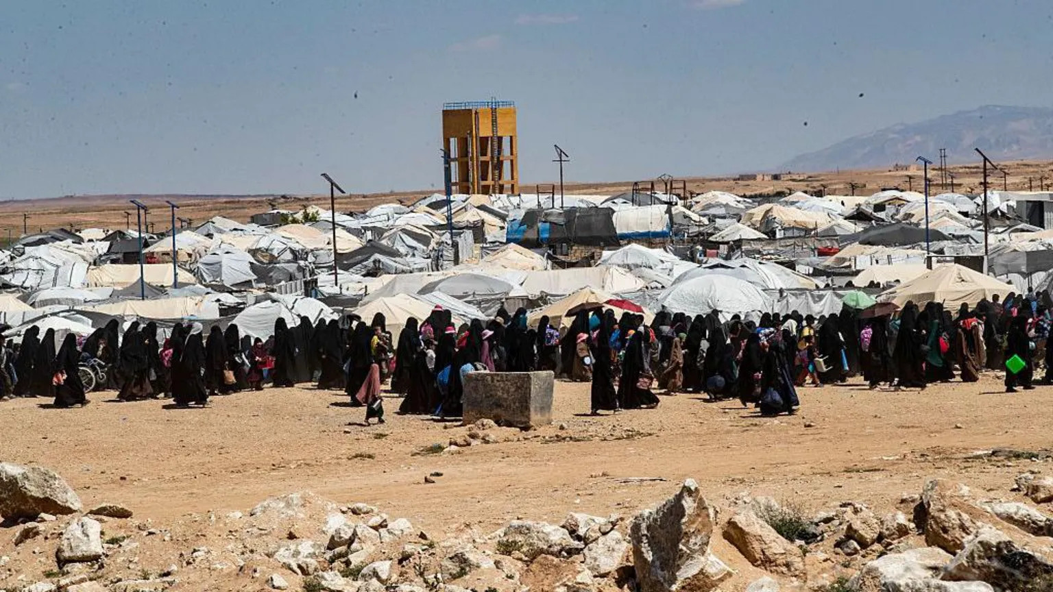 SDF withdraws from al-Hol camp amid Syrian government advances