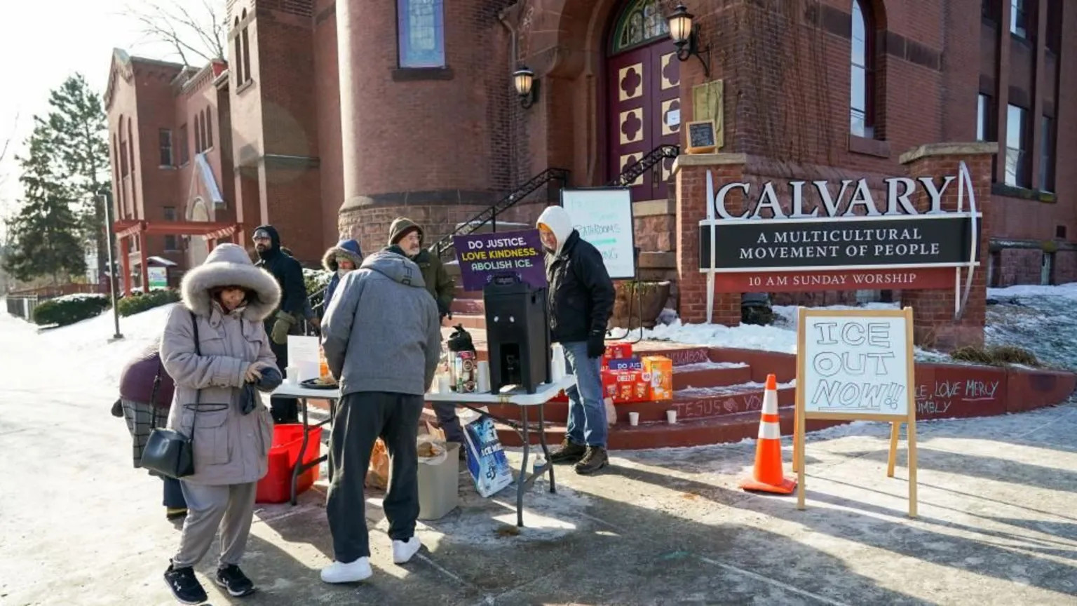 Minneapolis church becomes refuge amid deadly ICE raids and protests