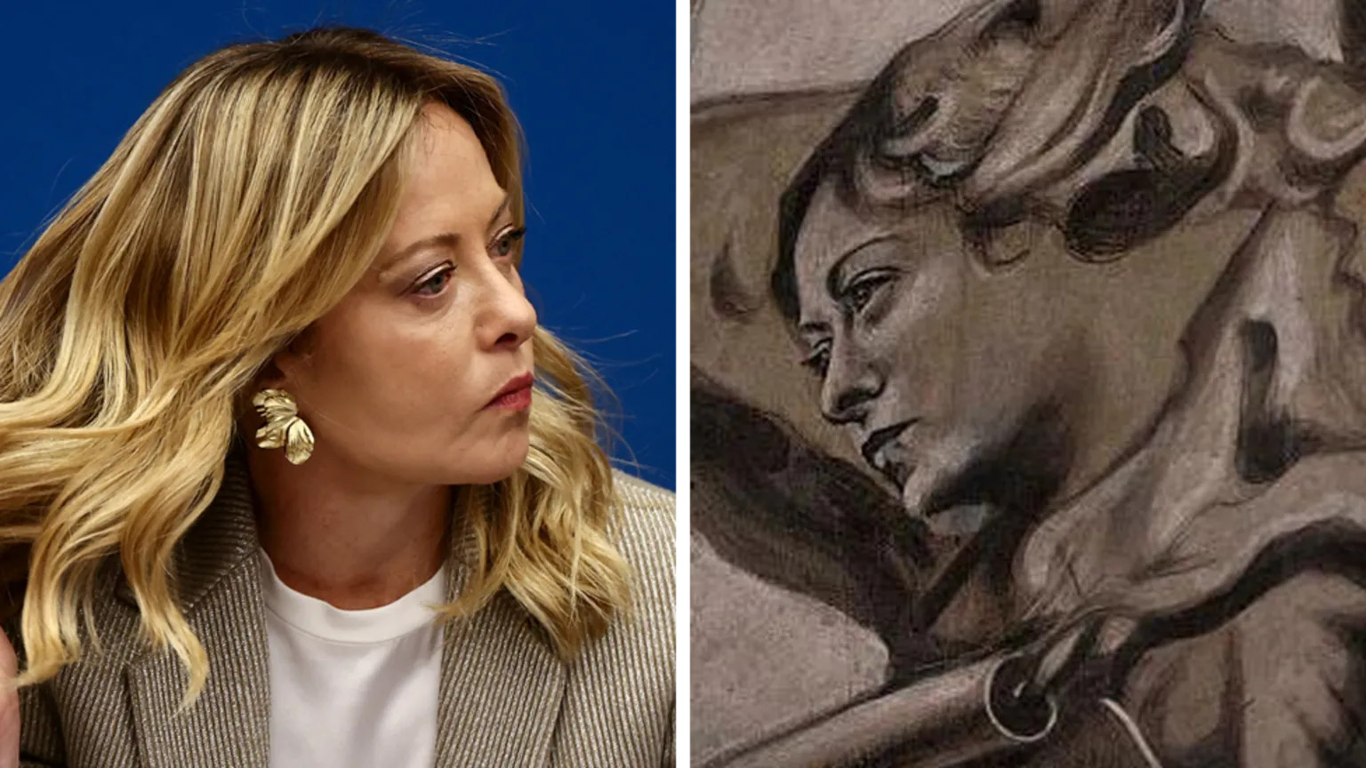 Italy probes fresco restoration after angel's face resembles Meloni