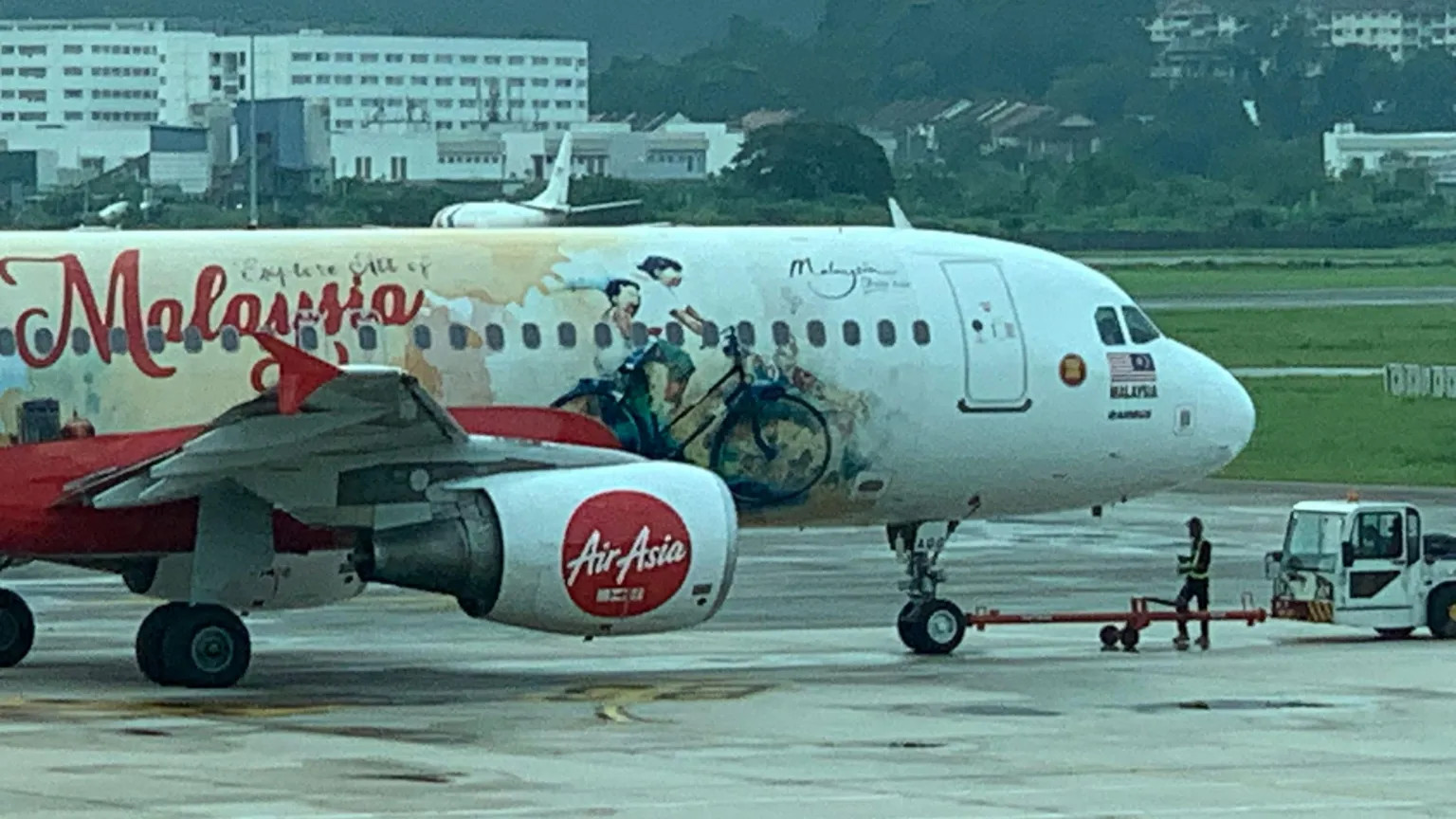 Malaysian-based artist sues AirAsia over alleged unauthorized use of mural on aircraft