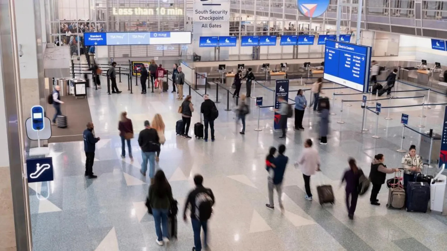 US government shutdown threatens travel delays as TSA workers face unpaid leave