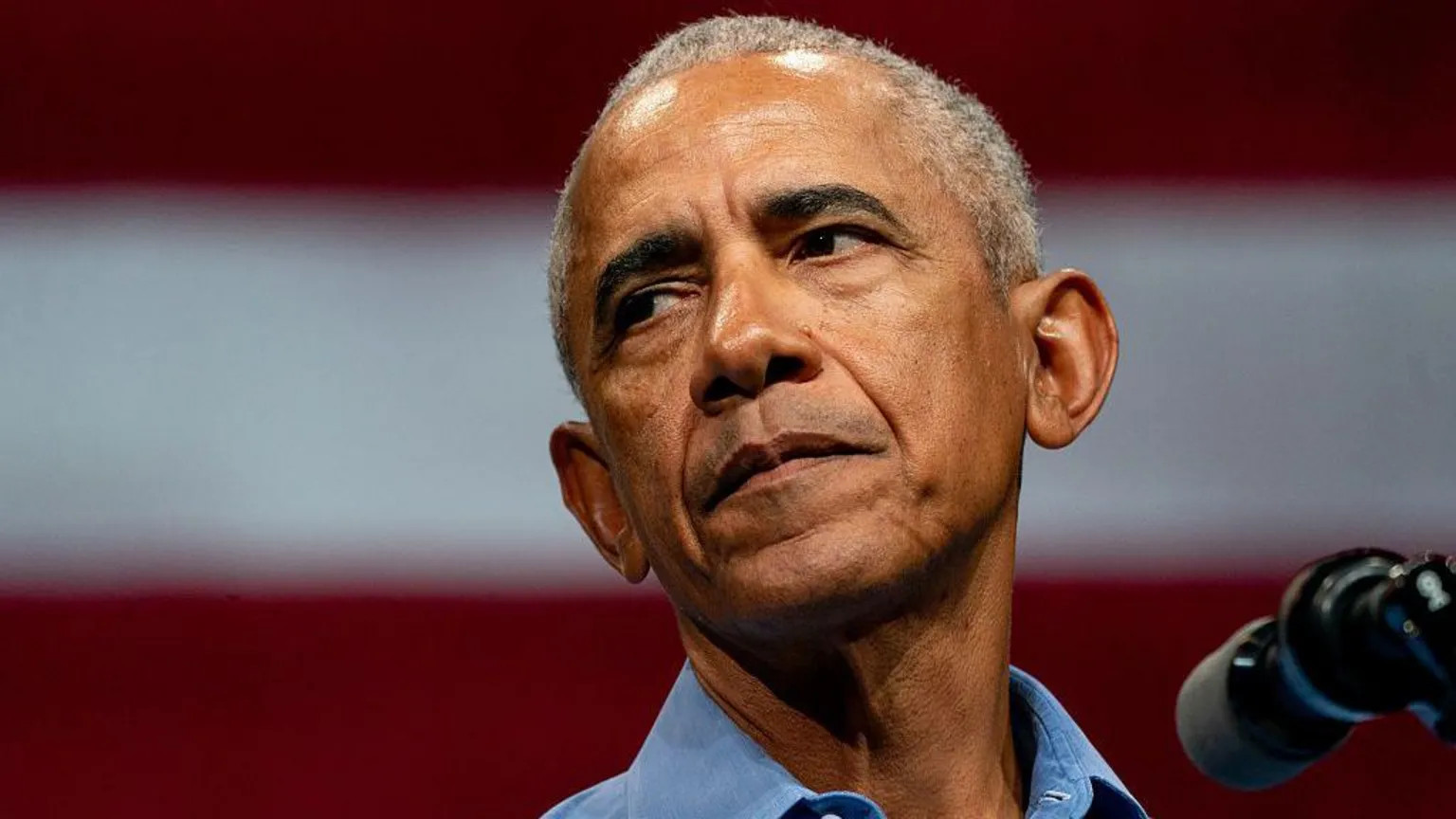 Obama condemns loss of shame in politics after racist Trump video