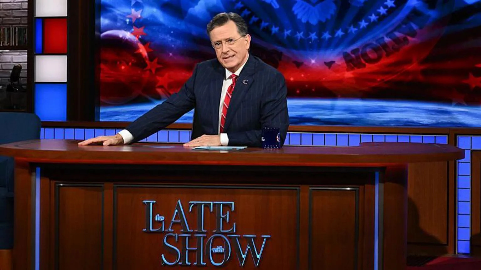 Stephen Colbert accuses CBS of blocking interview over FCC fears