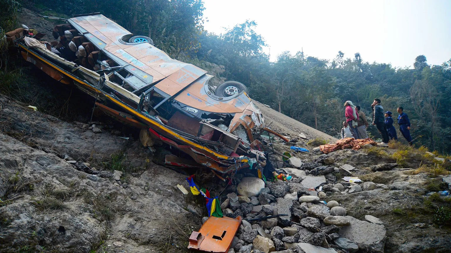British tourist among 19 killed in Nepal bus plunge