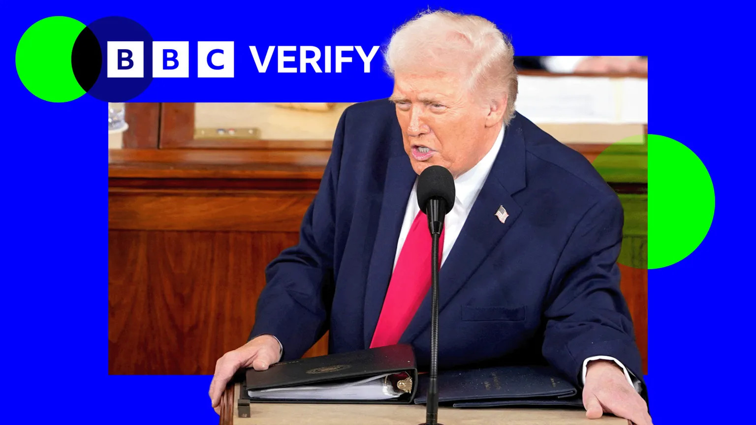 Trump's lengthy State of the Union highlights economic gains and disputed claims