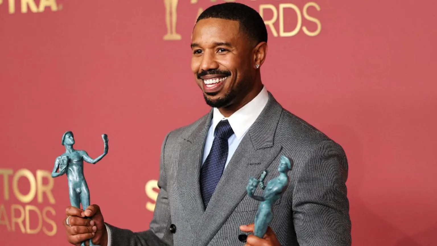 Michael B. Jordan clinches best actor at Actor Awards,  weeks before Oscars