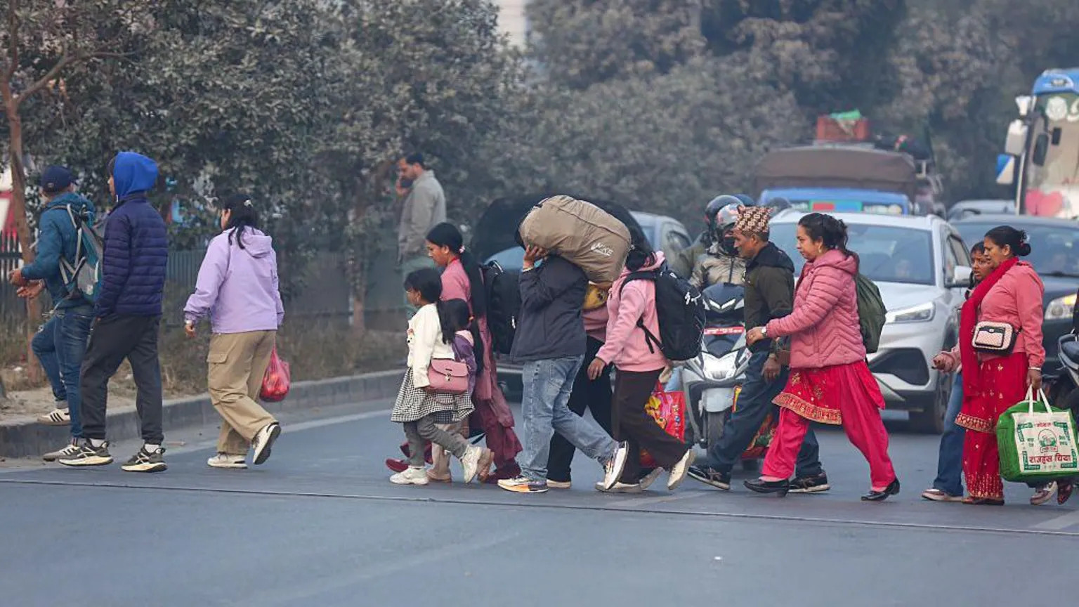 Mass exodus from Kathmandu as Nepal votes in first post-protest election