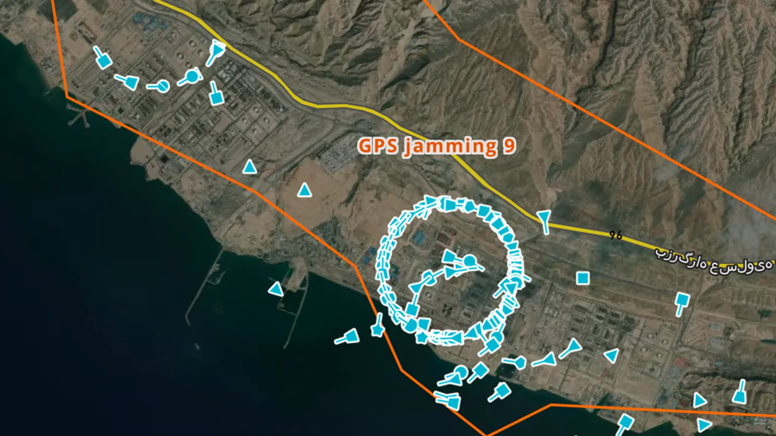 GPS jamming in Strait of Hormuz creates dangerous maritime clusters