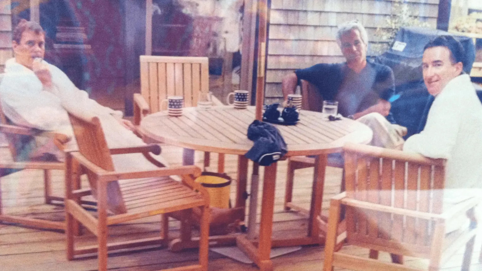 Newly released Epstein photo shows Andrew and Mandelson together