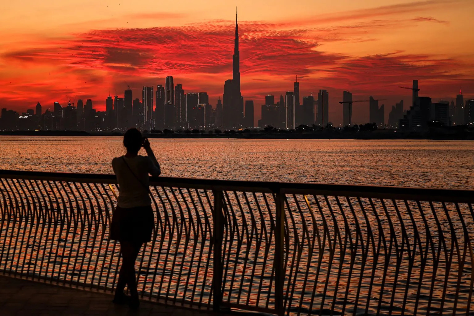Dubai residents defy drone attacks as city's safety image faces test