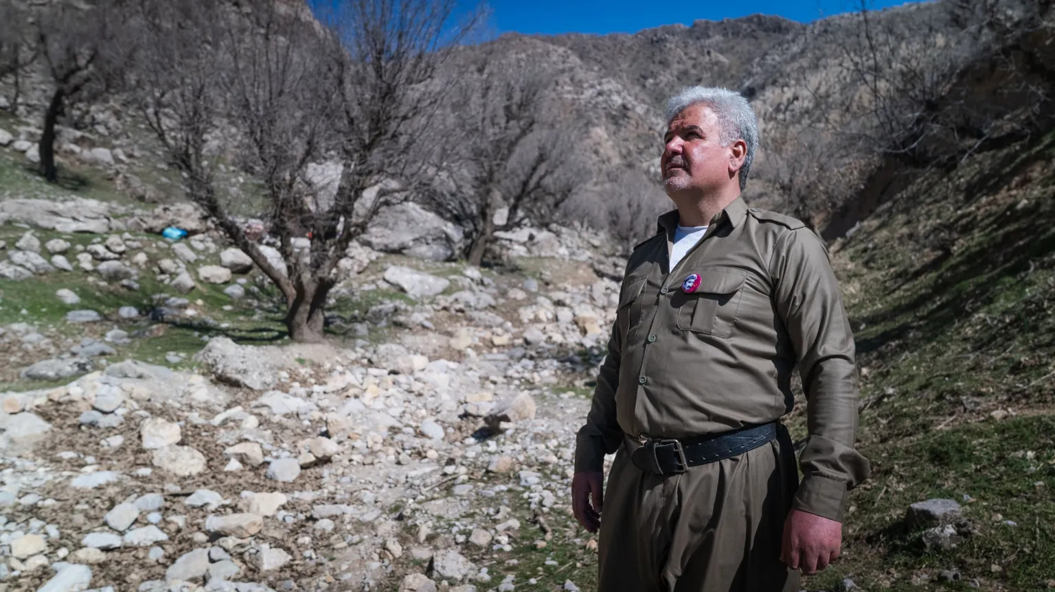 Exiled Iranian Kurdish commander trains fighters for potential return to Iran