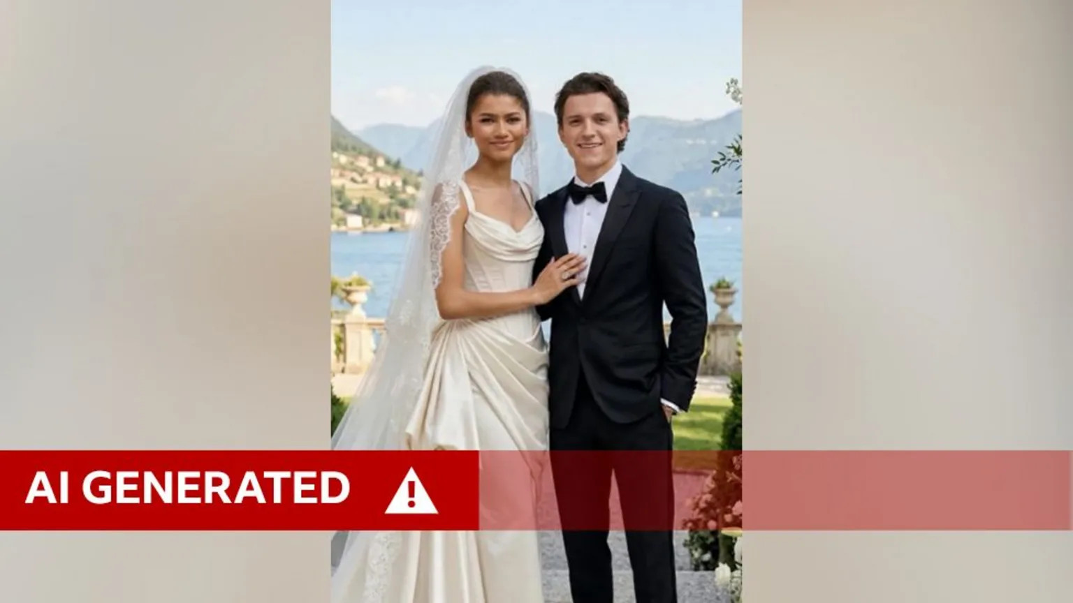 Zendaya addresses viral AI-generated wedding photos with Tom Holland