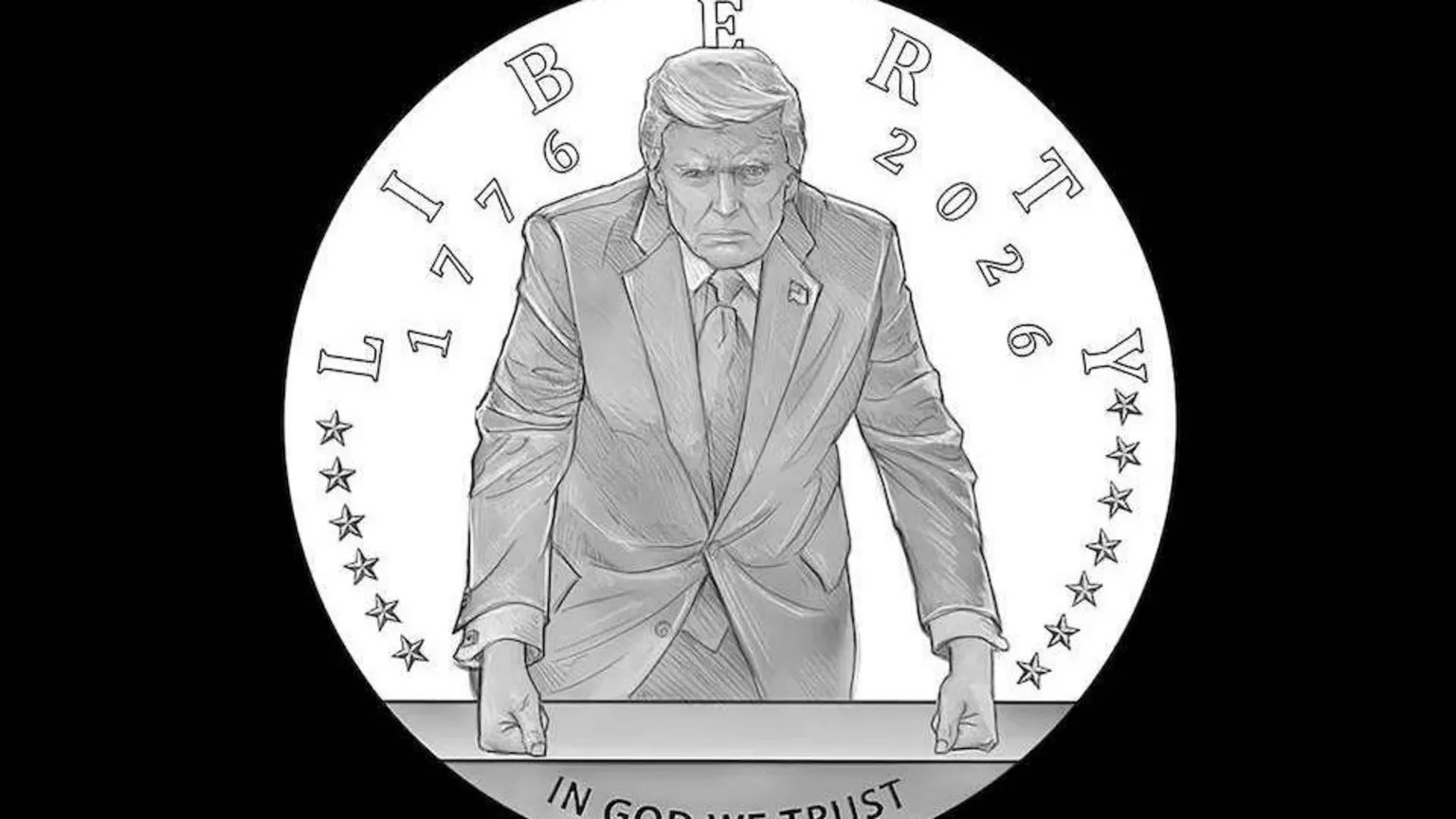 Federal panel approves Trump gold coin for US semiquincentennial