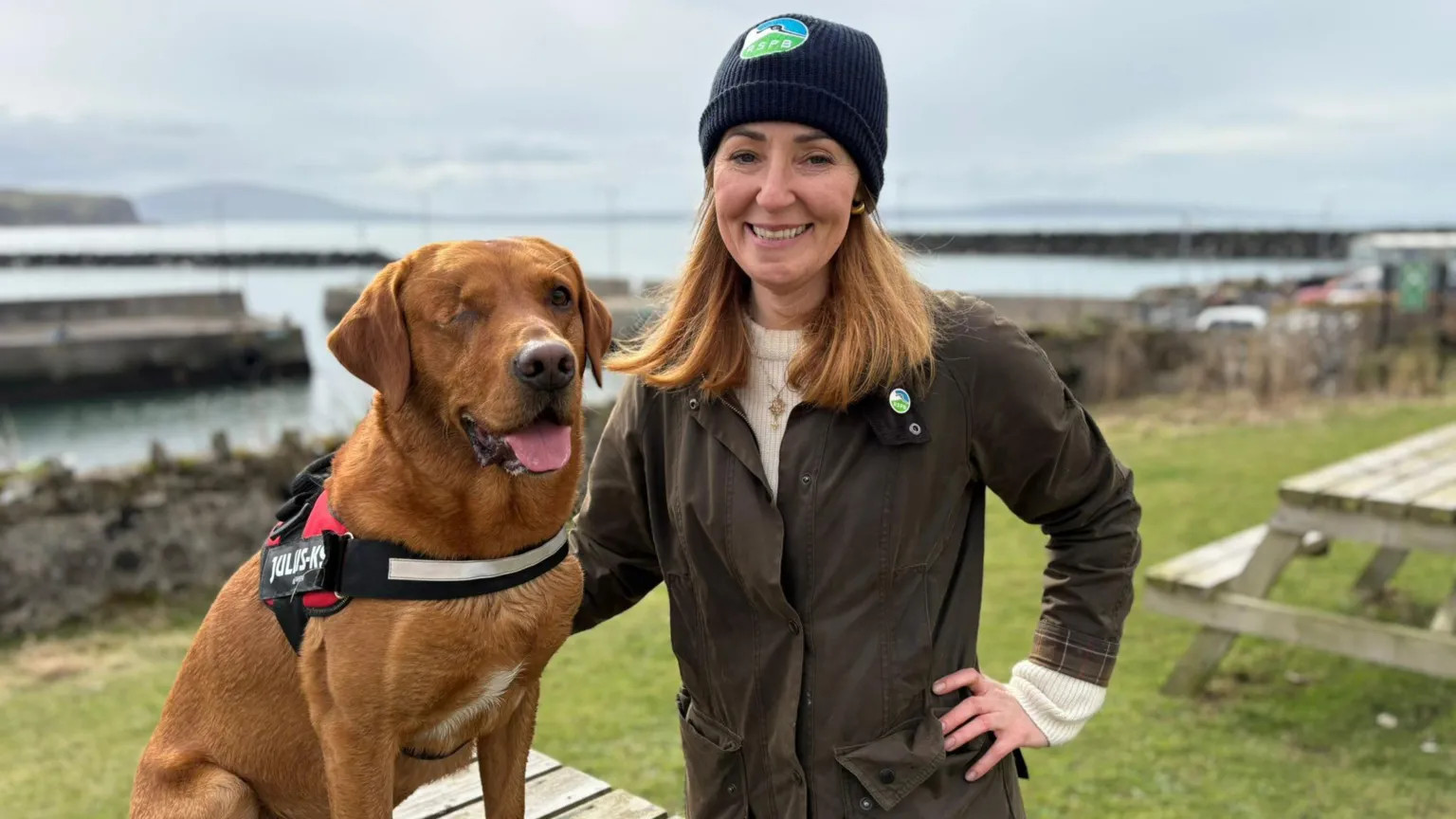 Rathlin Island becomes first to eradicate ferrets with help of conservation dog
