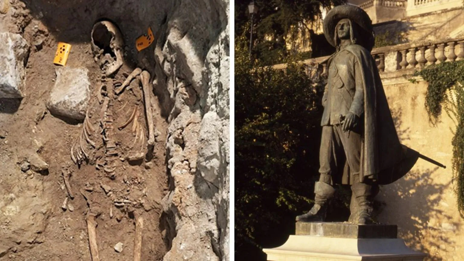 Skeleton found under Dutch church may belong to legendary musketeer d'Artagnan