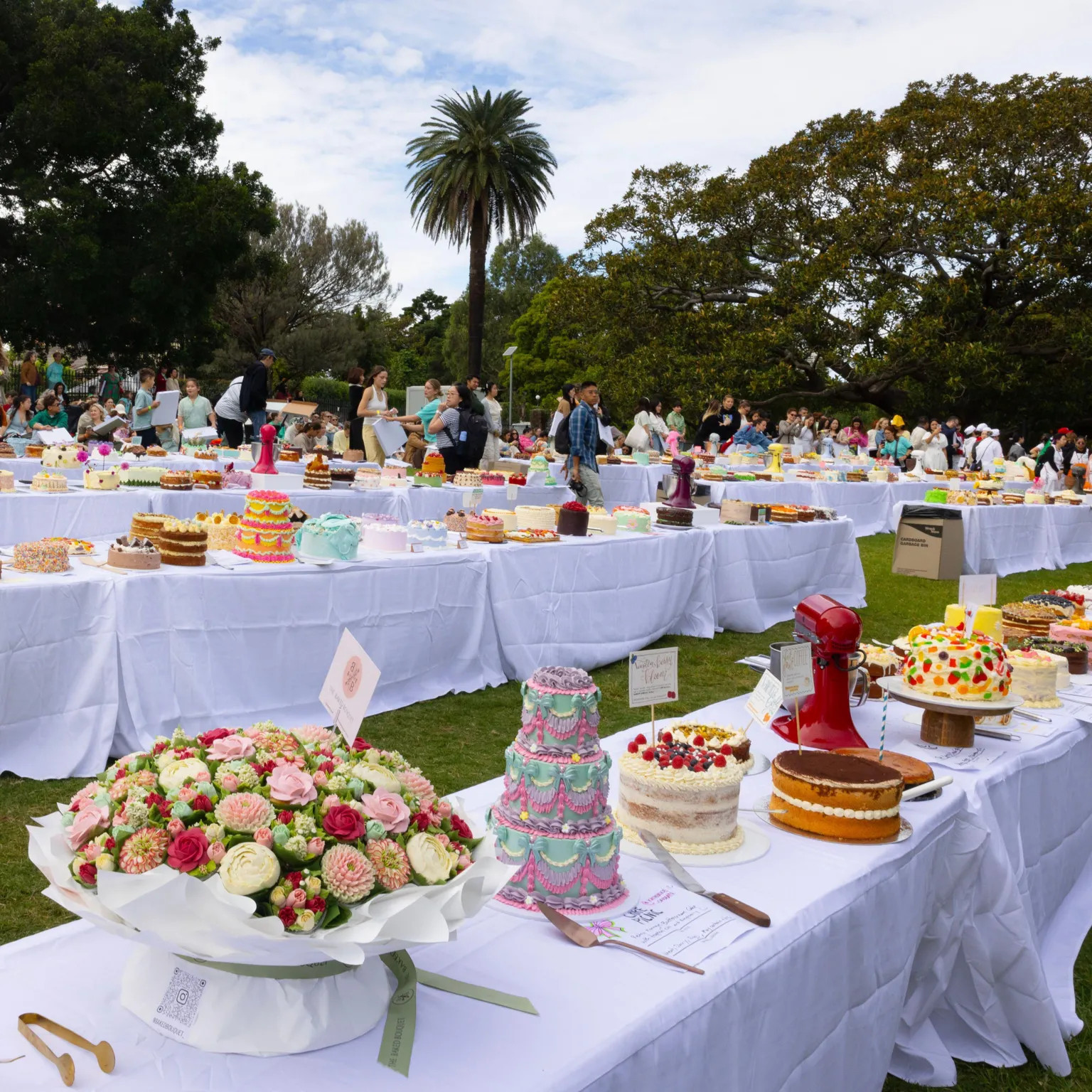 Viral Cake Picnic event sweeps into Sydney with 500 cake lovers