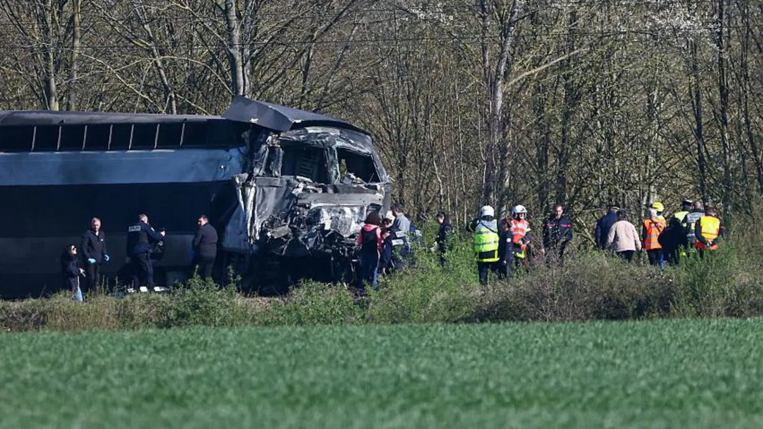 High-speed train collision in northern France kills driver, injures 15