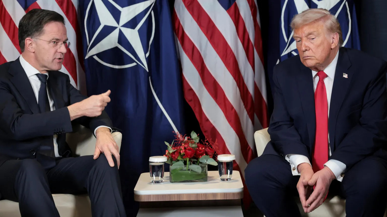 Trump renews NATO criticism after White House meeting with Rutte